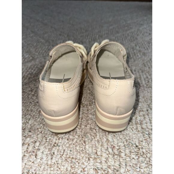 Womens Dolce Vita Jhenee‎ Shoe Sneaker Sand Platform  Loafer Perforated Sz 7.5 - Picture 3 of 8